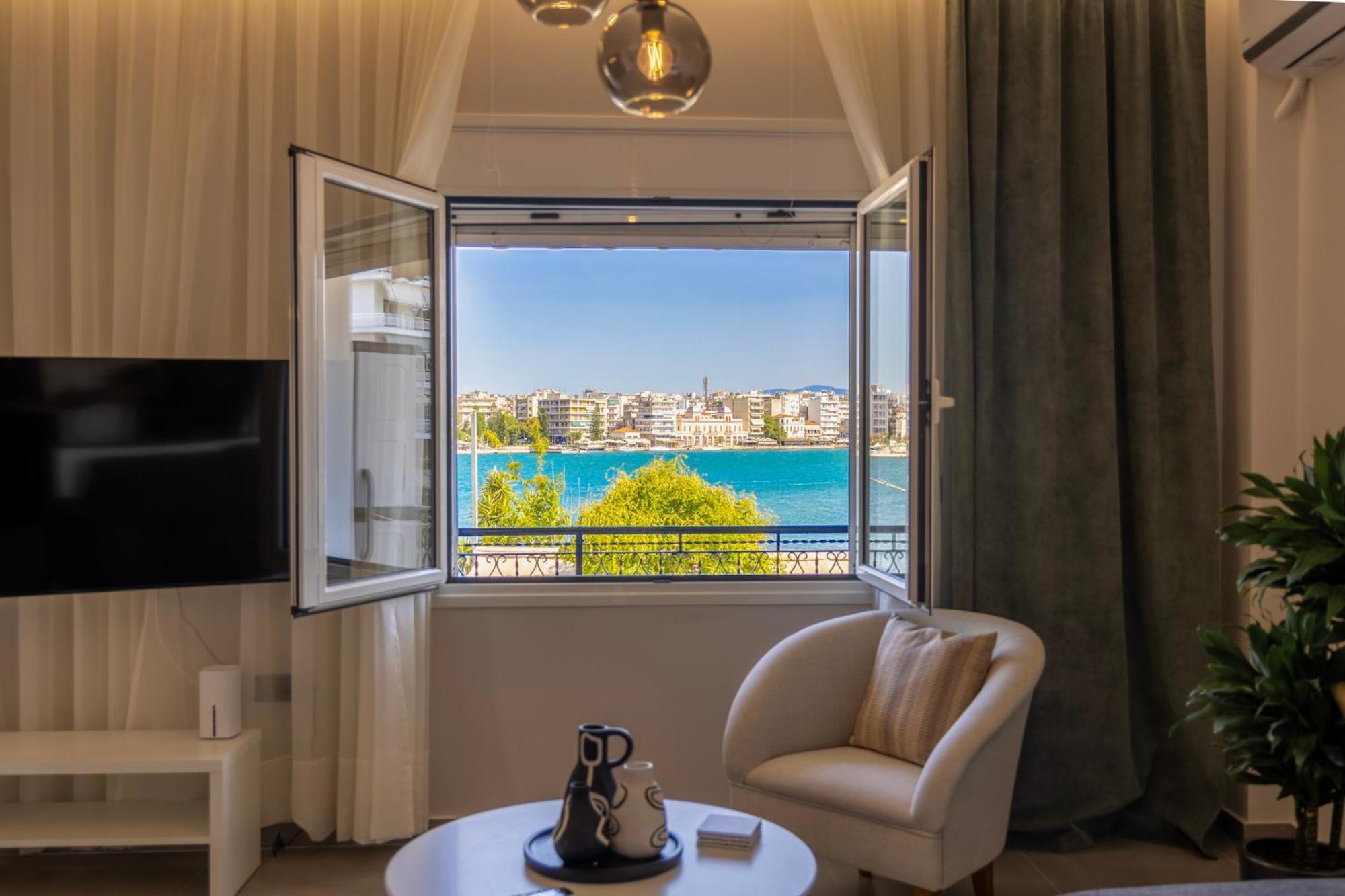 Luxury Apartment By The Sea- Euripus Strait Kanithos Екстер'єр фото